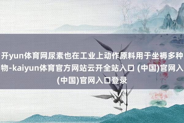 开yun体育网尿素也在工业上动作原料用于坐褥多种化工产物-kaiyun体育官方网站云开全站入口 (中国)官网入口登录